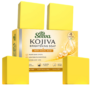 Seeva KOJIVA Brightening Soap for Pigmentation| Reduces Dark Spot | Kojic Acid, Turmeric Oil, Butyrospermum Parkii (Shea) Butter, Glycerin, Propylene Glycol, Sodium Stearate, Aqua | Suitable for All Skin Types | For Men & Women (400 Grams - Pack of 4)